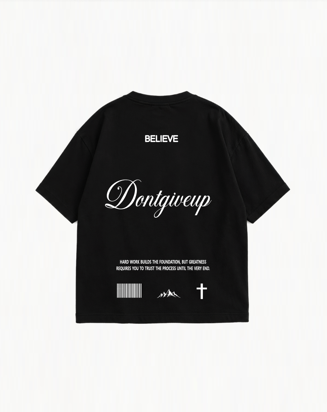 Dont Give Up Oversize Tee